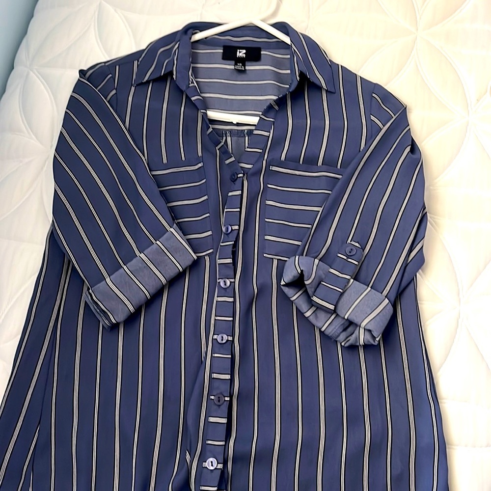 button up blouse, size xs